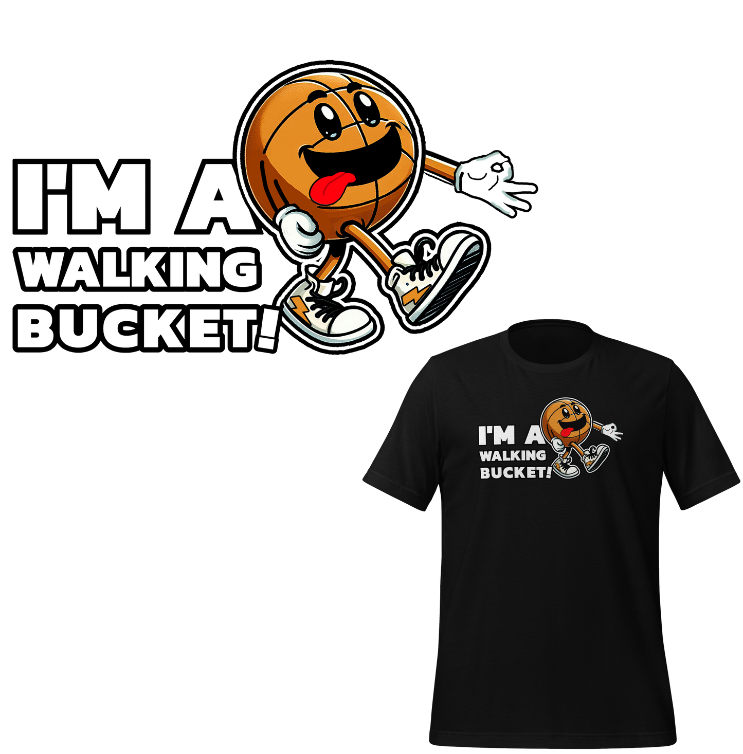 I'm a Walking Bucket! - Unisex T-shirt