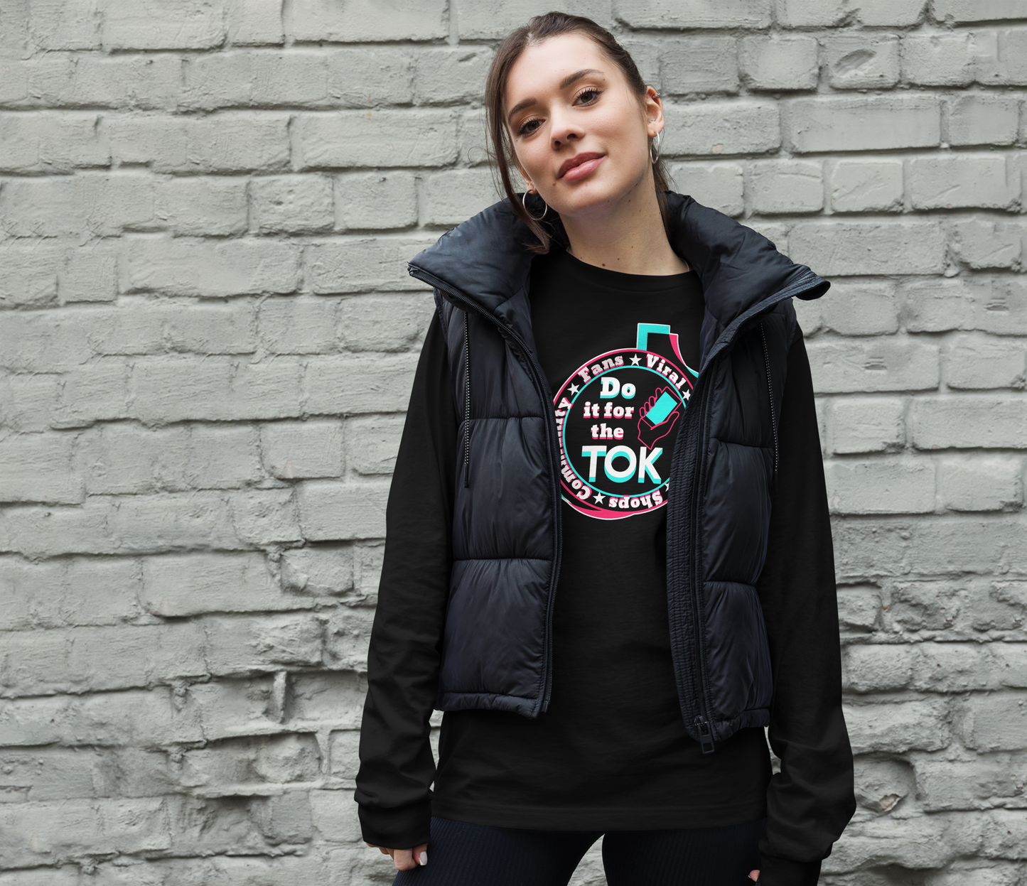 Do It For The Tok - Unisex Long Sleeve Tee