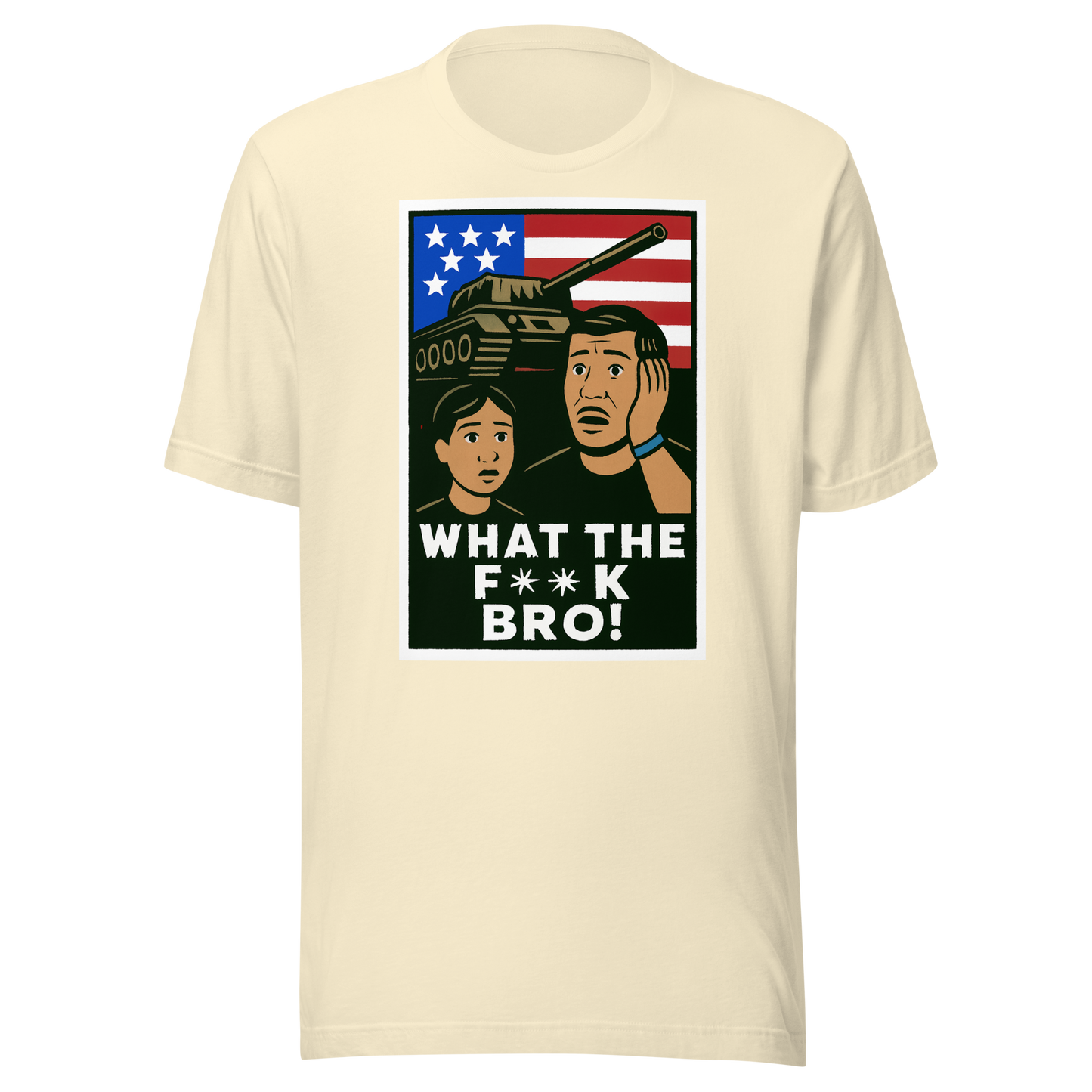 WTF Bro! - Tank Couple - Unisex T-shirt