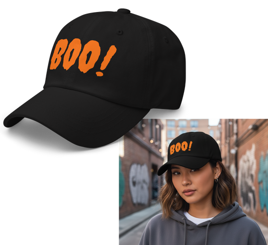 Boo! Dad Hat - Halloween Cap