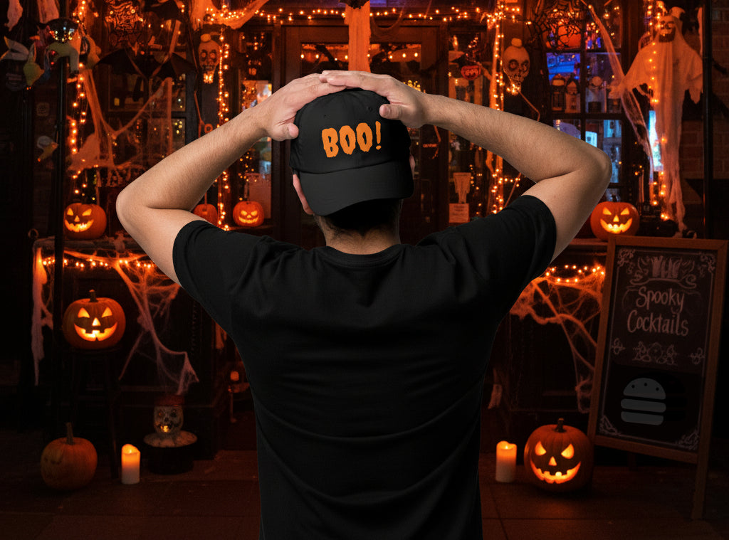 Boo! Dad Hat - Halloween Cap