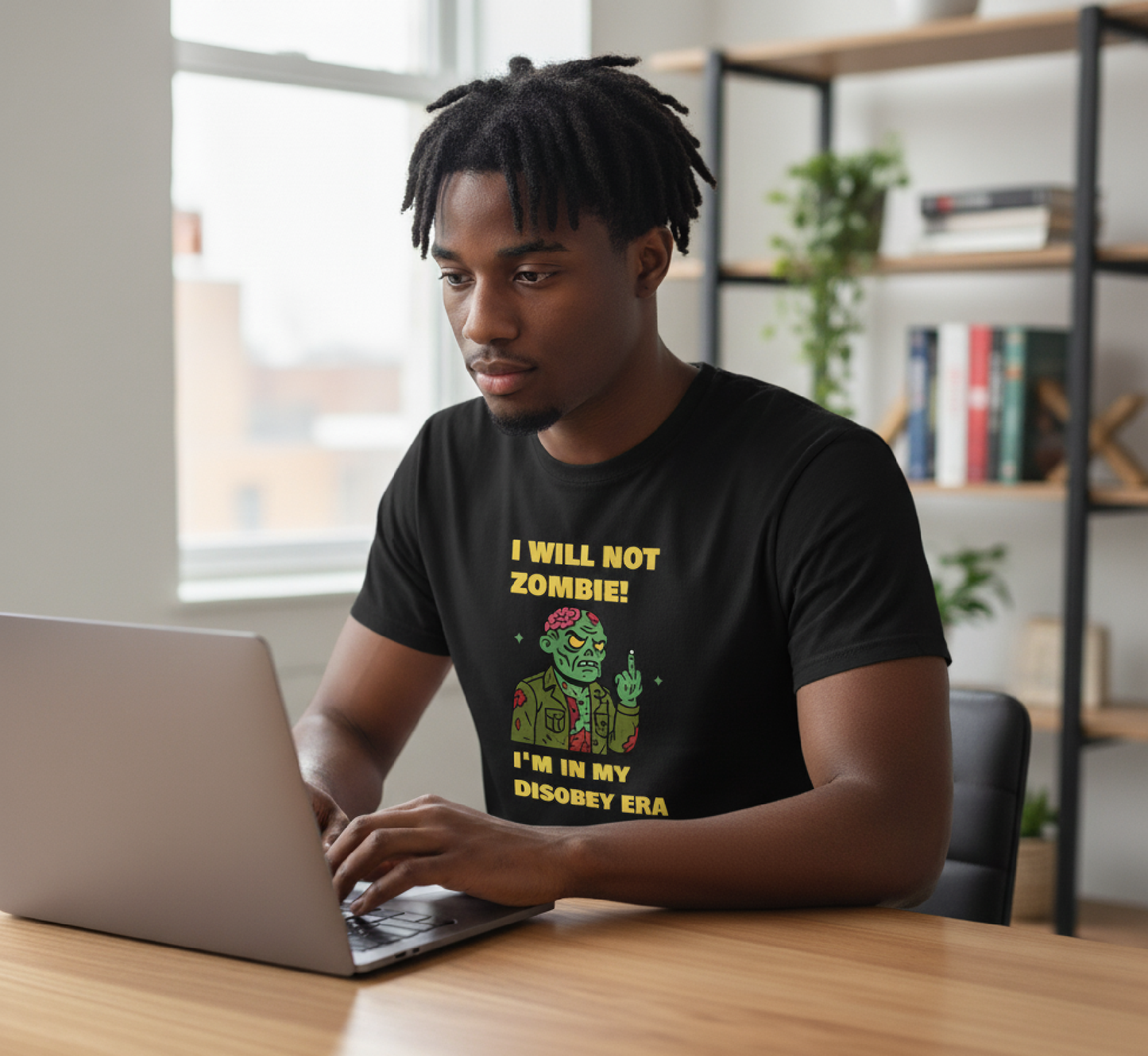 I Will Not Zombie - Halloween - Unisex t-shirt