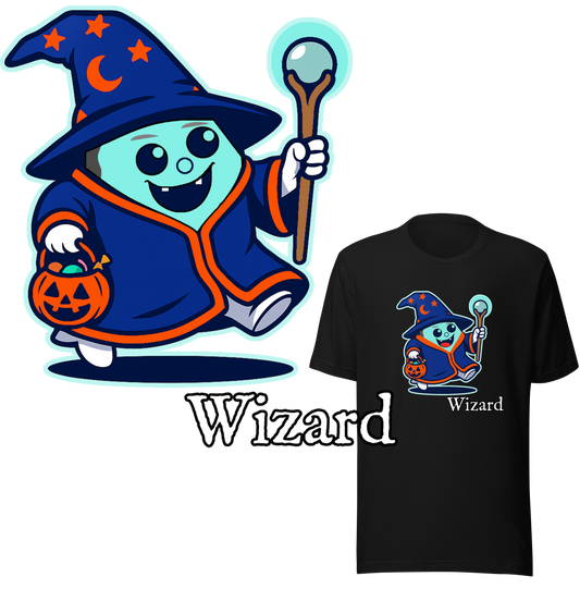 Wizard Halloween - Unisex t-shirt