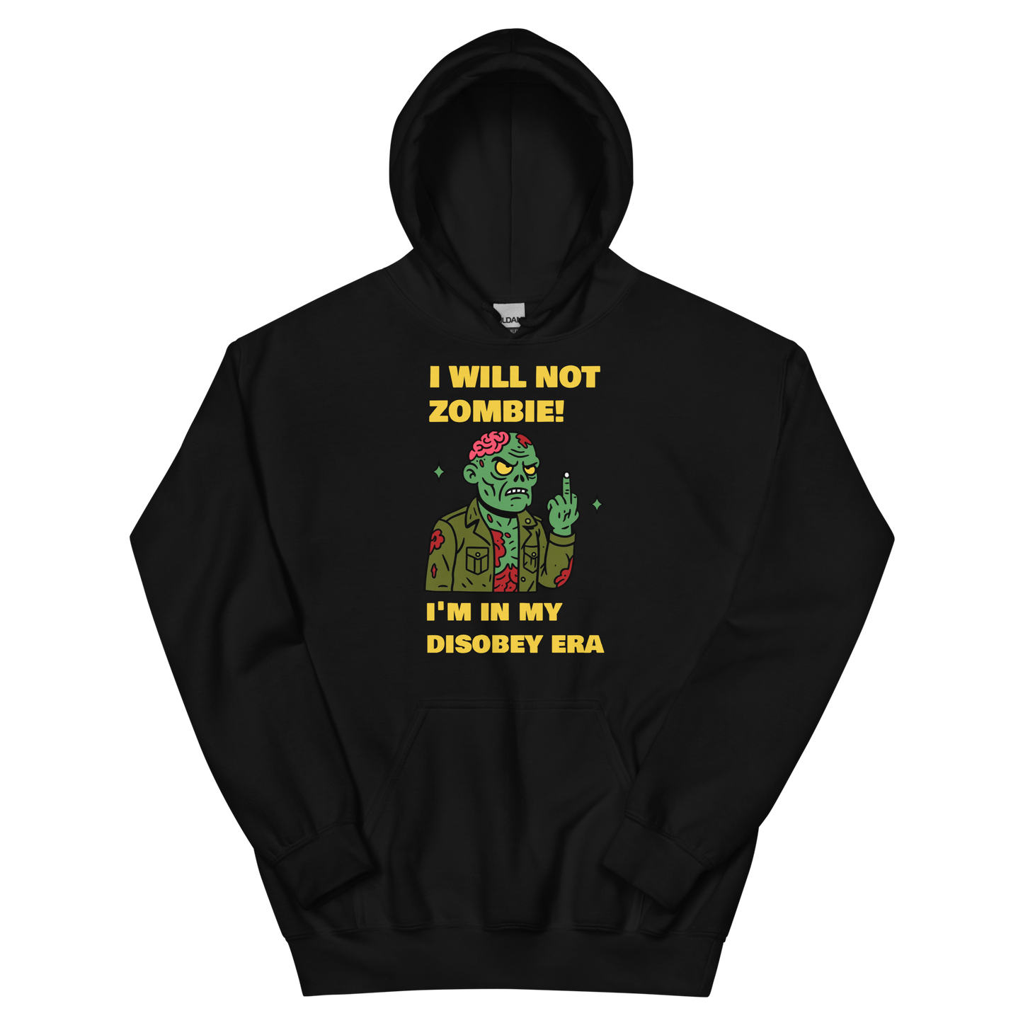 I Will Not Zombie - Halloween - Unisex Hoodie
