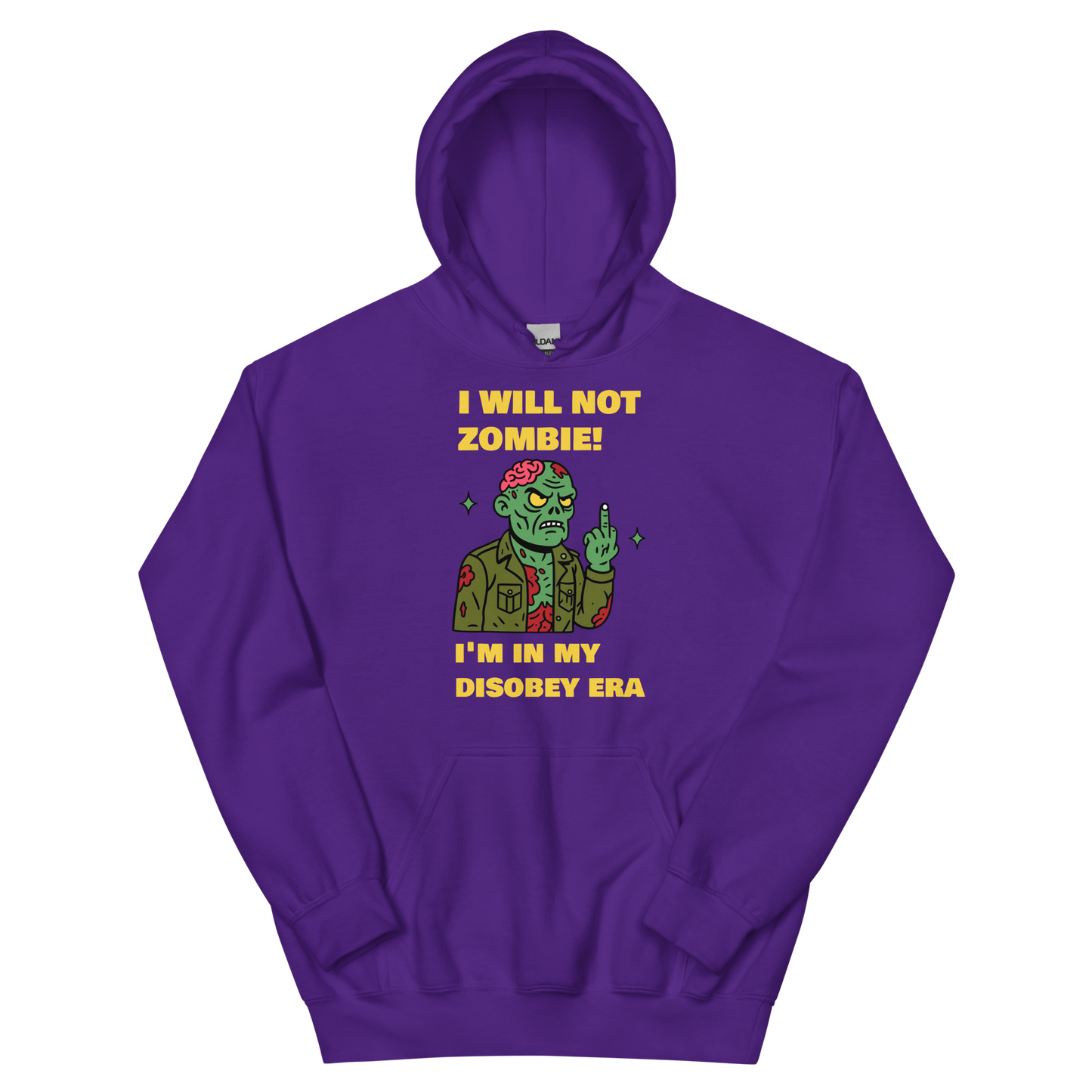 I Will Not Zombie - Halloween - Unisex Hoodie