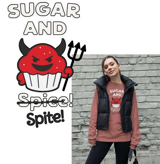 Sugar n Spite - Unisex Long Sleeve Tee