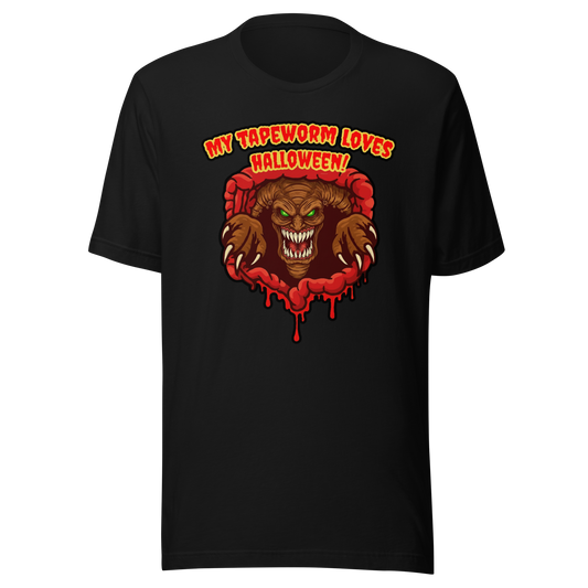 My Tapeworm Halloween - Unisex t-shirt