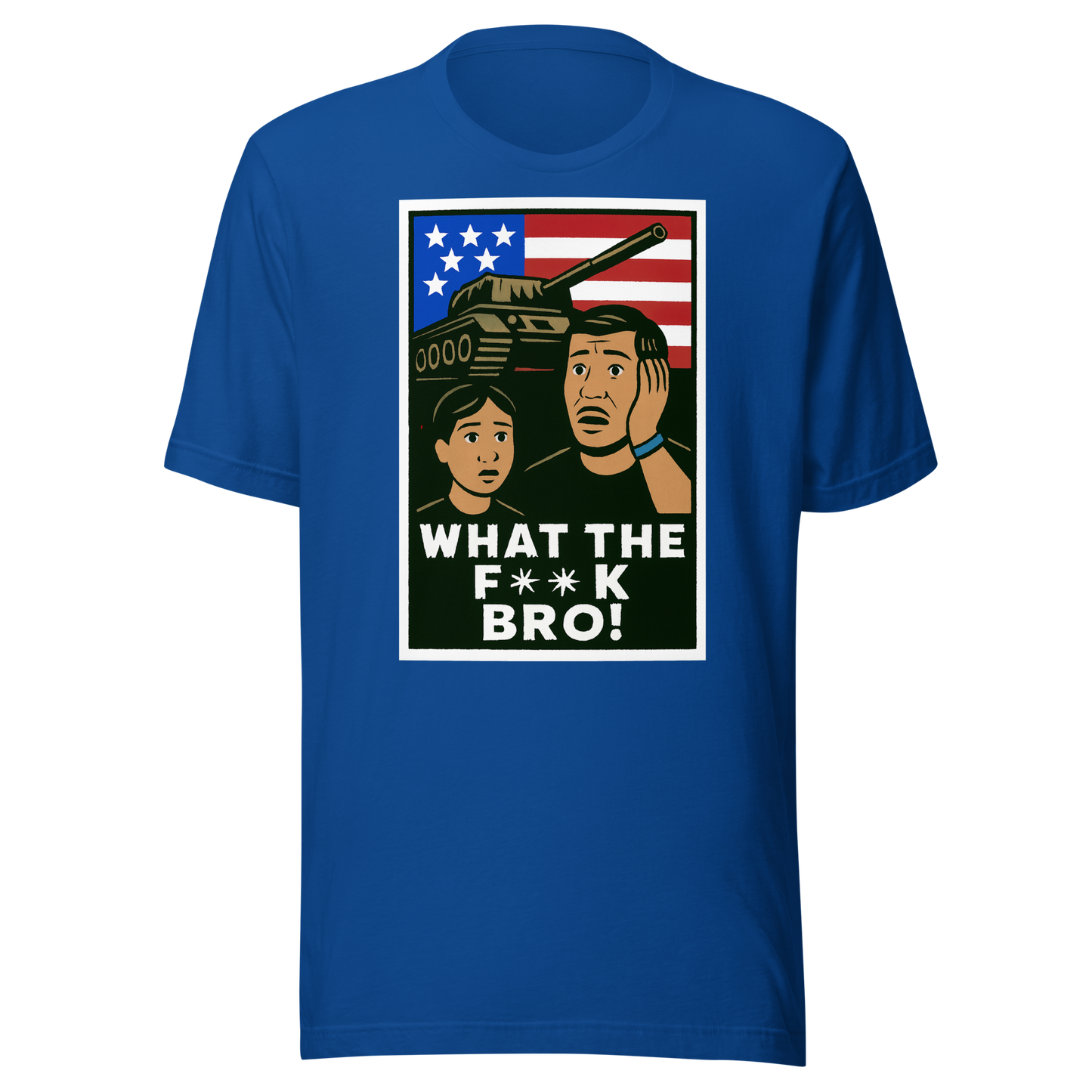 WTF Bro! - Tank Couple - Unisex T-shirt